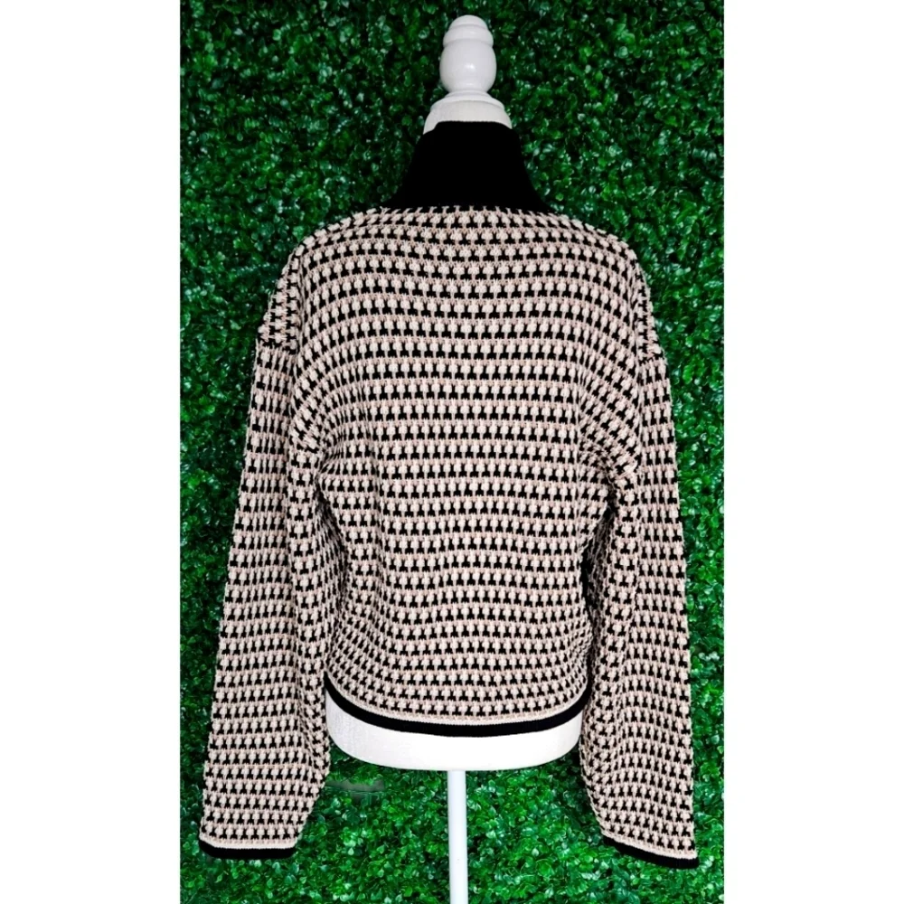 J.Crew Jacquard sweater-jacket
